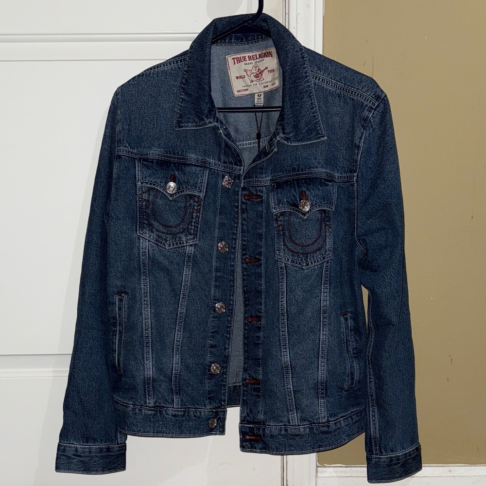 True Religion Dark Blue Denim Jacket